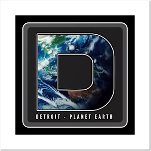 Detroit - Planet Earth Posters and Art